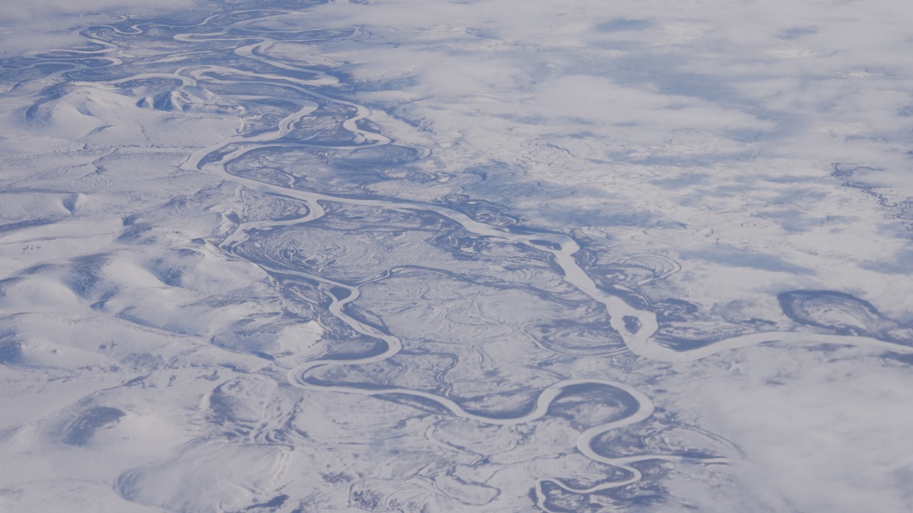 ice  landscape  river free photo