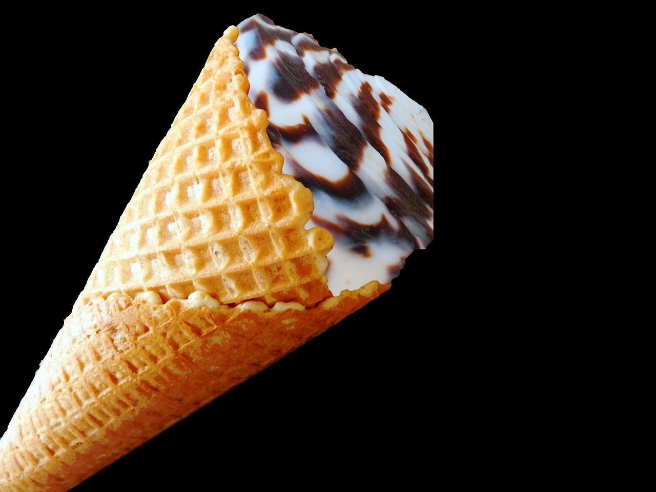 ice  ice cream cone  delicious free photo