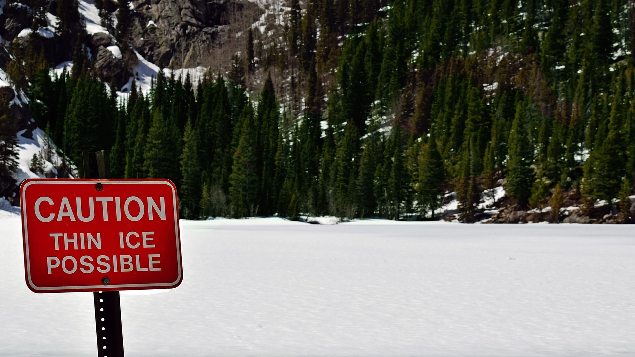 ice  lake  rockies free photo