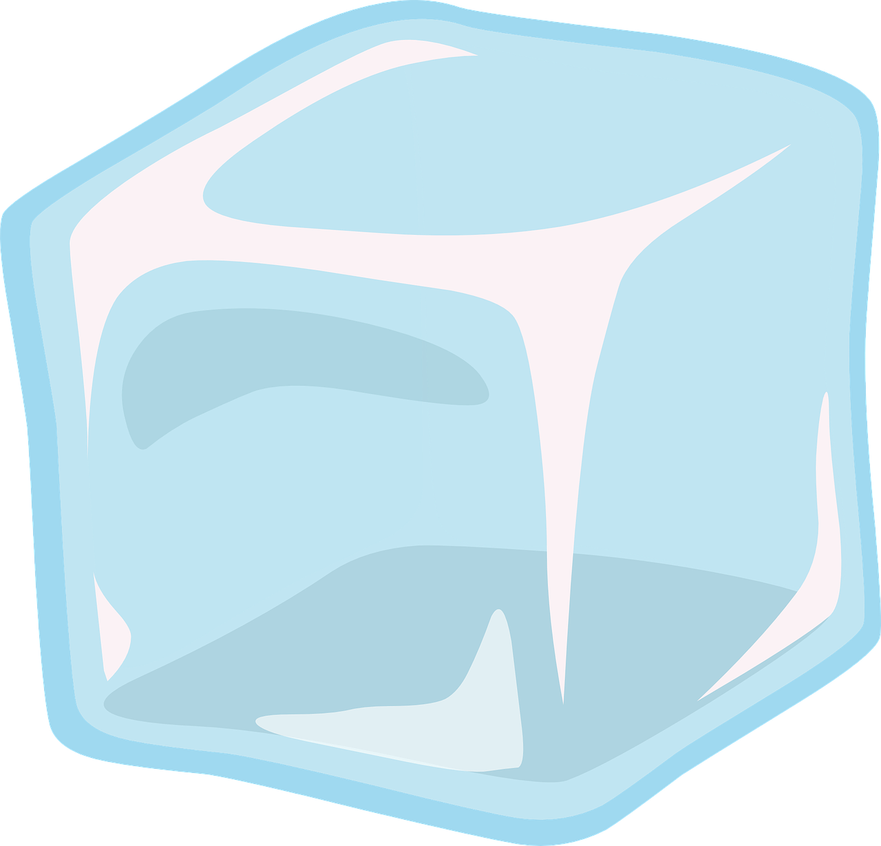 ice cube transparent free photo