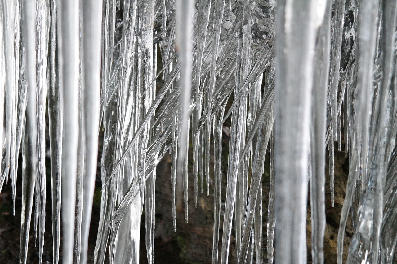 ice icicle cold free photo