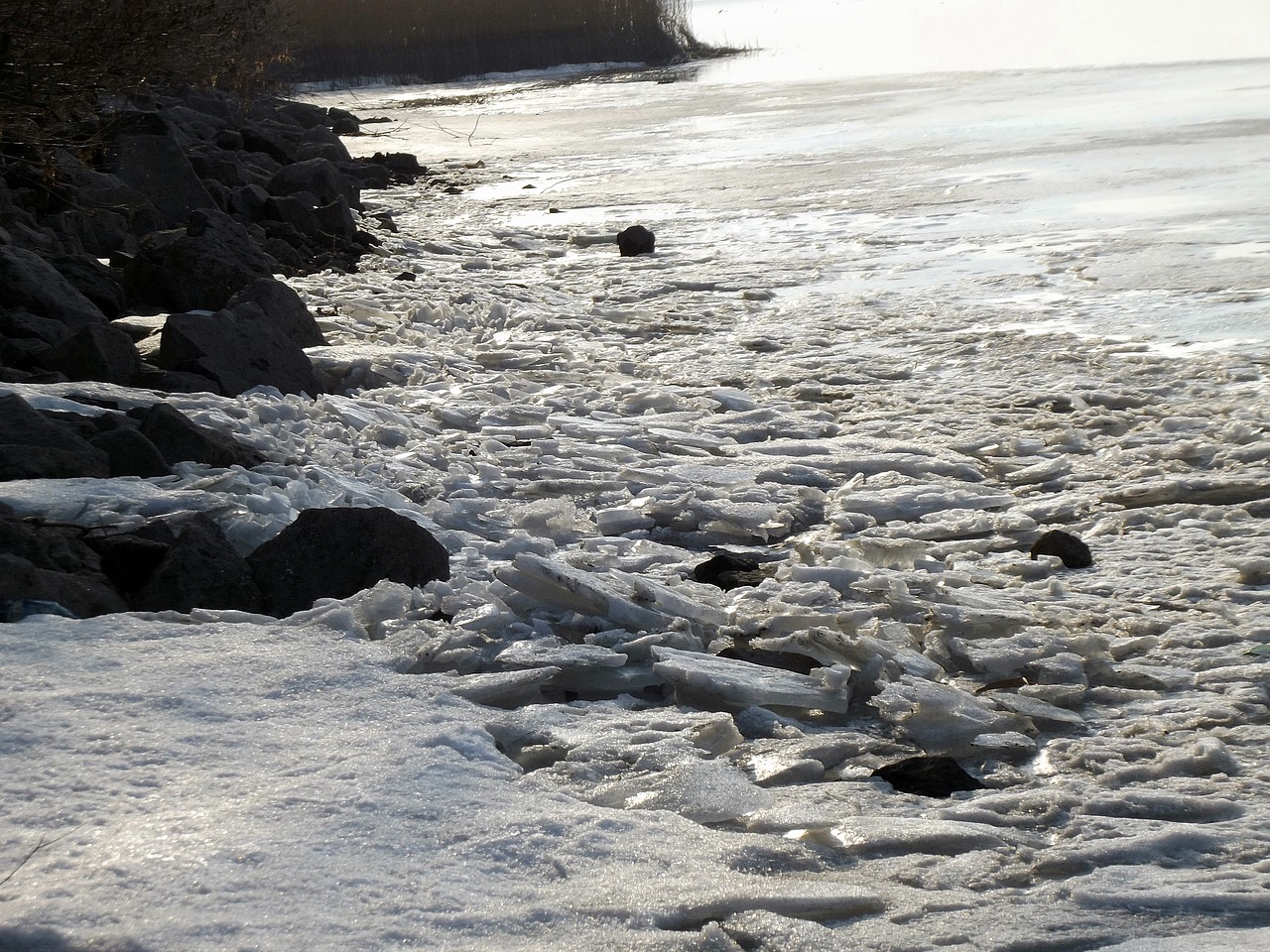 ice lake abadszalok free photo