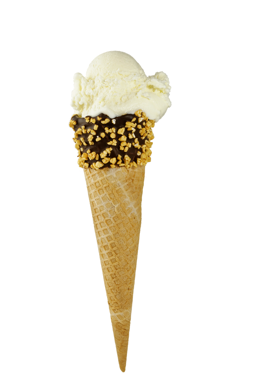 ice ice cream cone sweet dish free photo