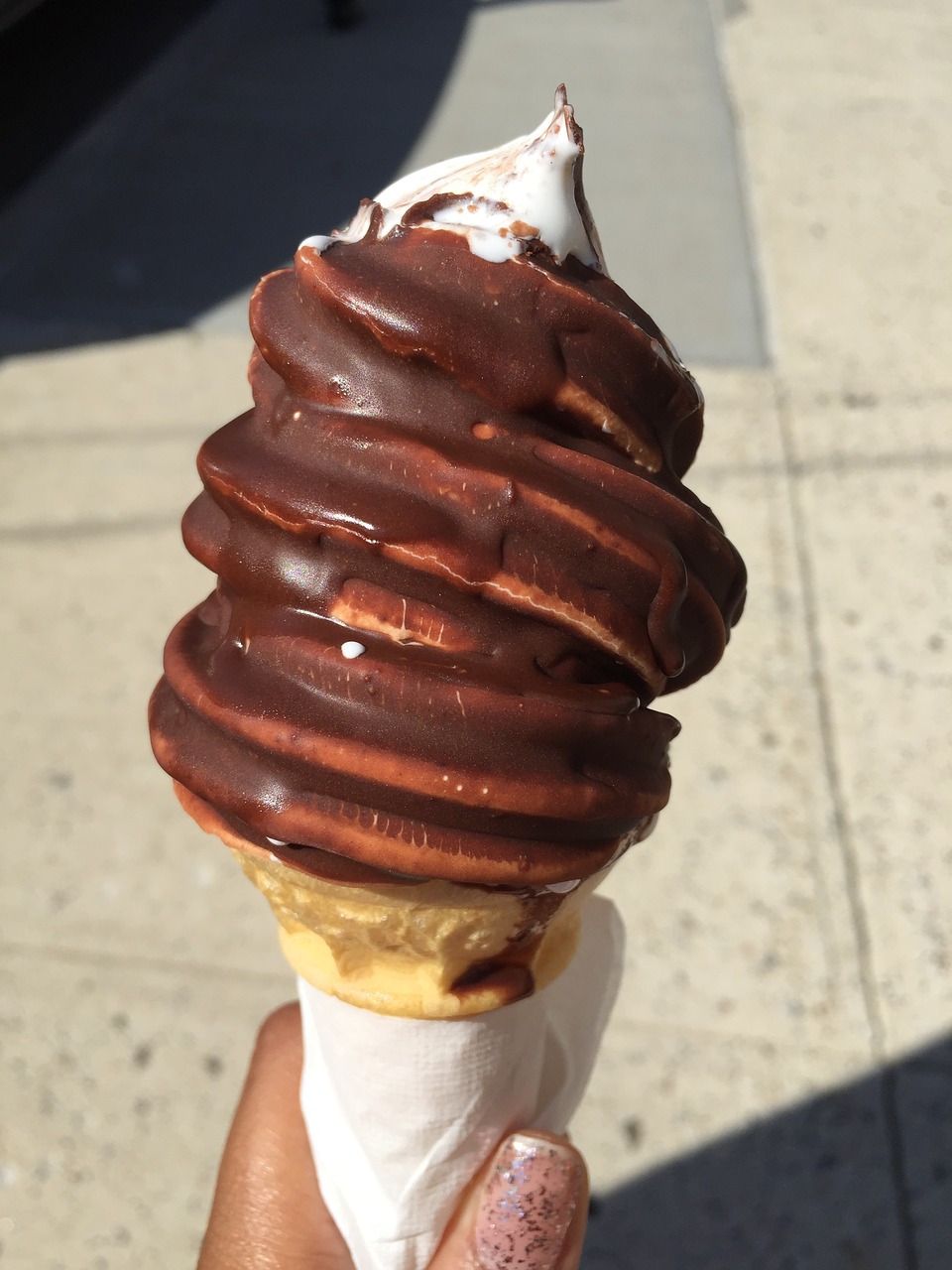 ice cream cone dessert free photo