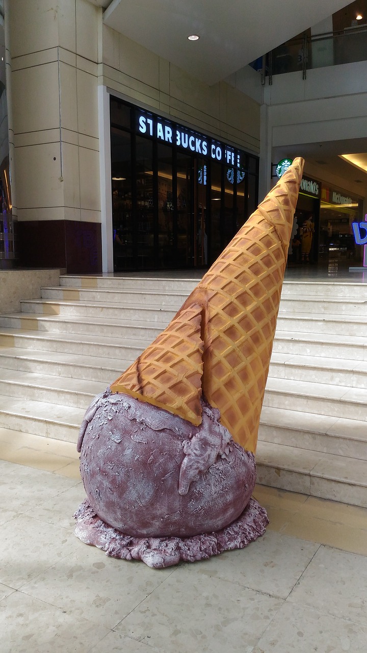 ice cream department store bangkok free photo