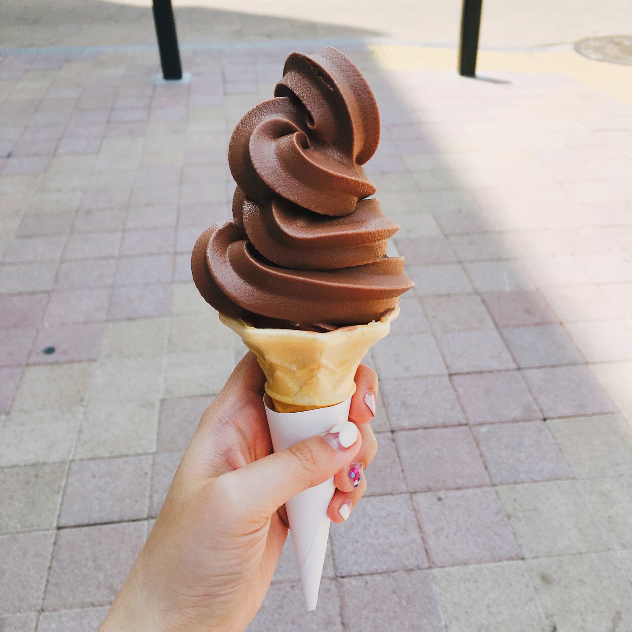 ice cream summer choco free photo