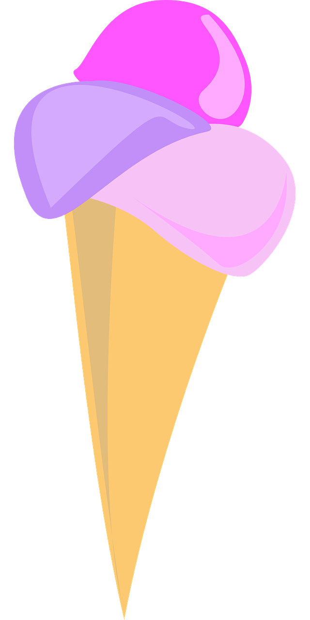 ice cream cone bubbles free photo