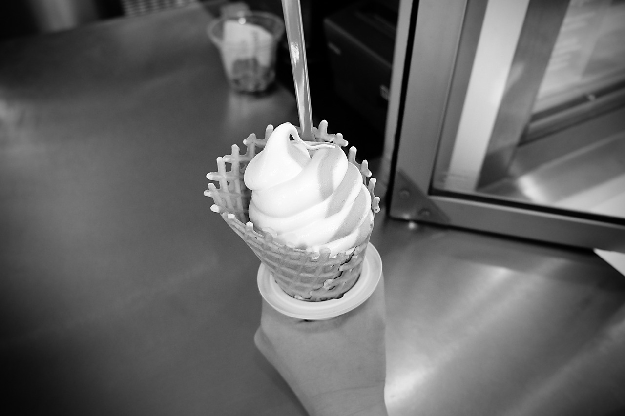 ice cream soft cream free photo