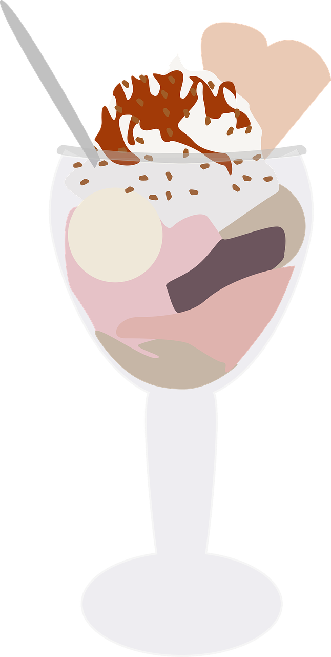 ice cream sundae ice summer free photo