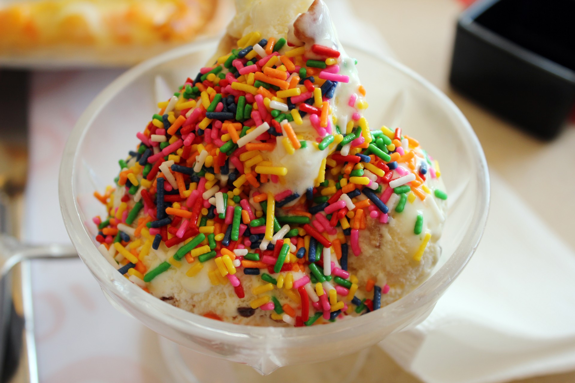 ice cream ice cream  candy sprinkles dessert free photo