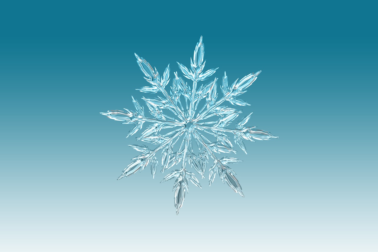 ice crystal crystal snowflake free photo