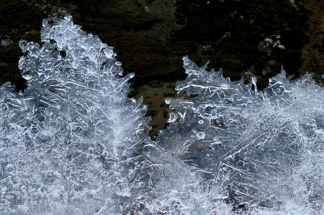 ice crystal ice form free photo