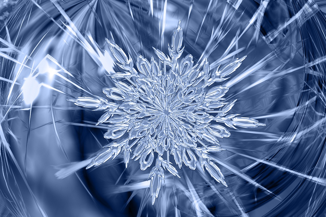 ice crystal ice form free photo