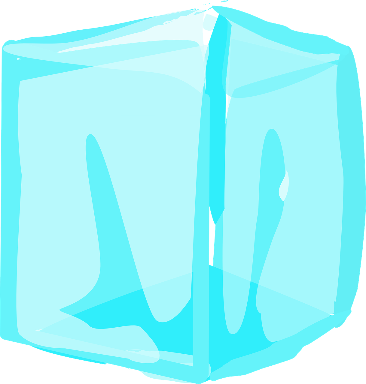 ice cube transparent frozen free photo