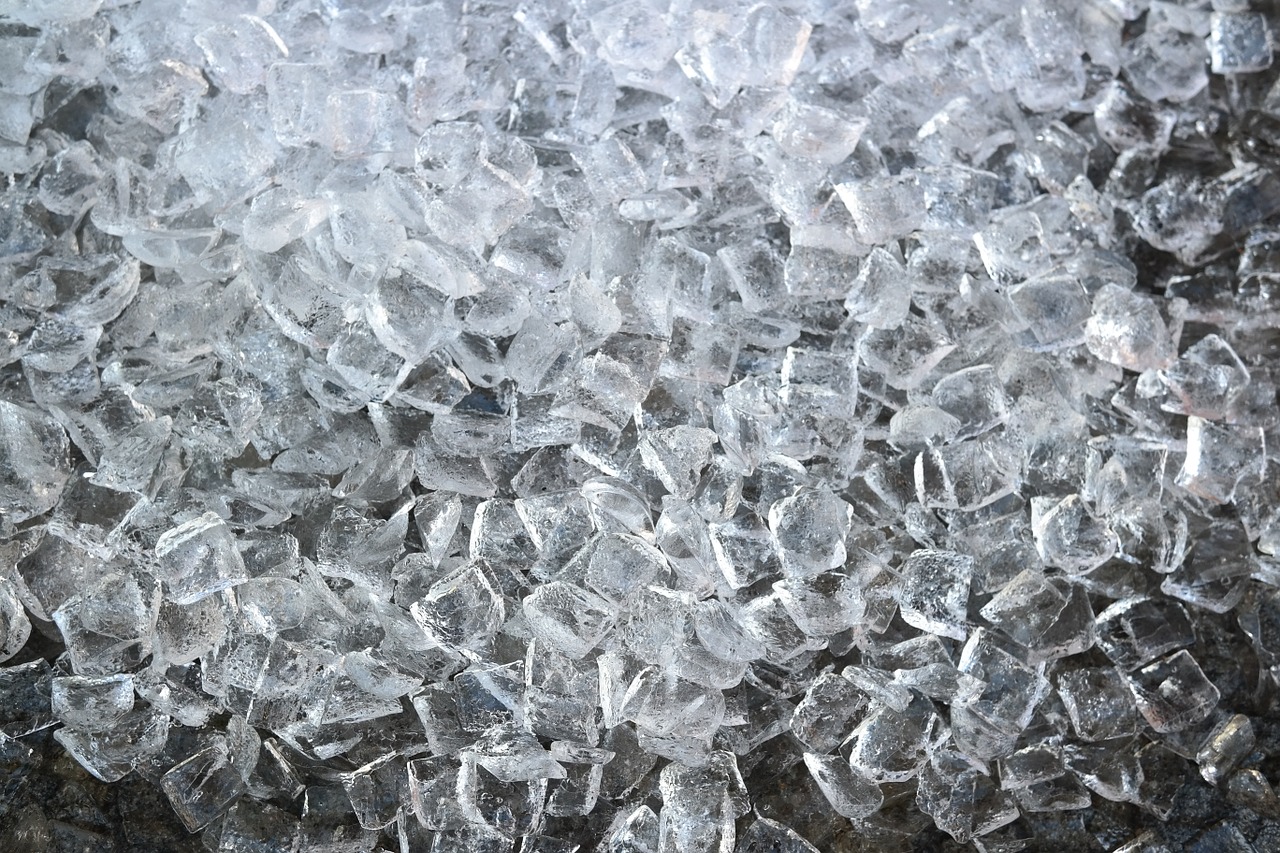 ice cubes ice frozen free photo