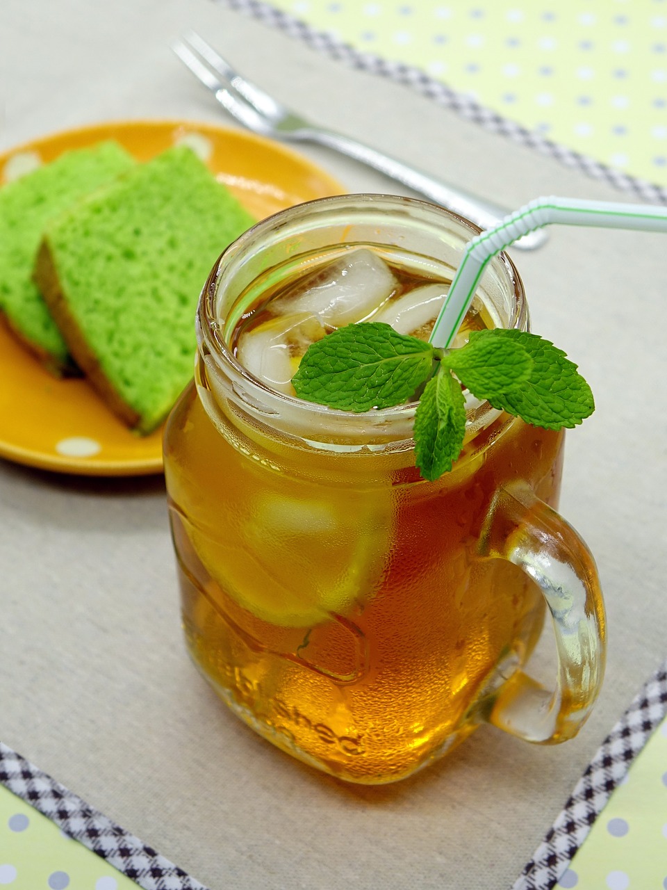 ice lemon tea tea drink free photo