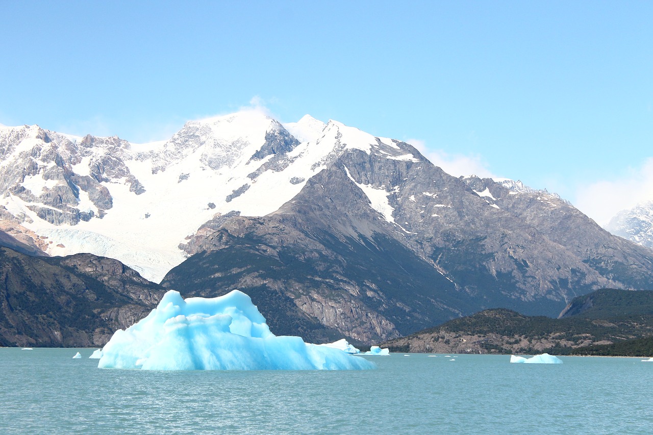 iceberg argentina patagonia free photo