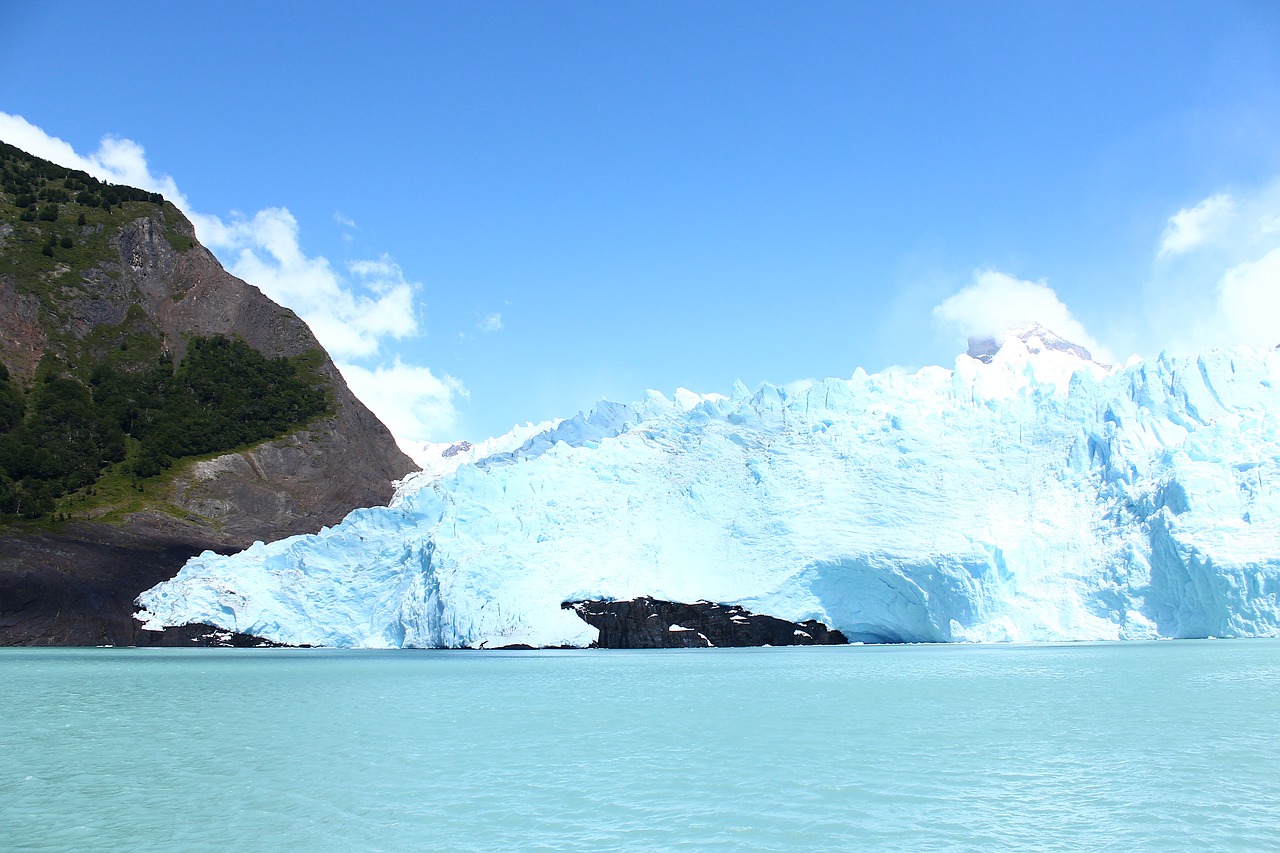 iceberg nature argentina free photo