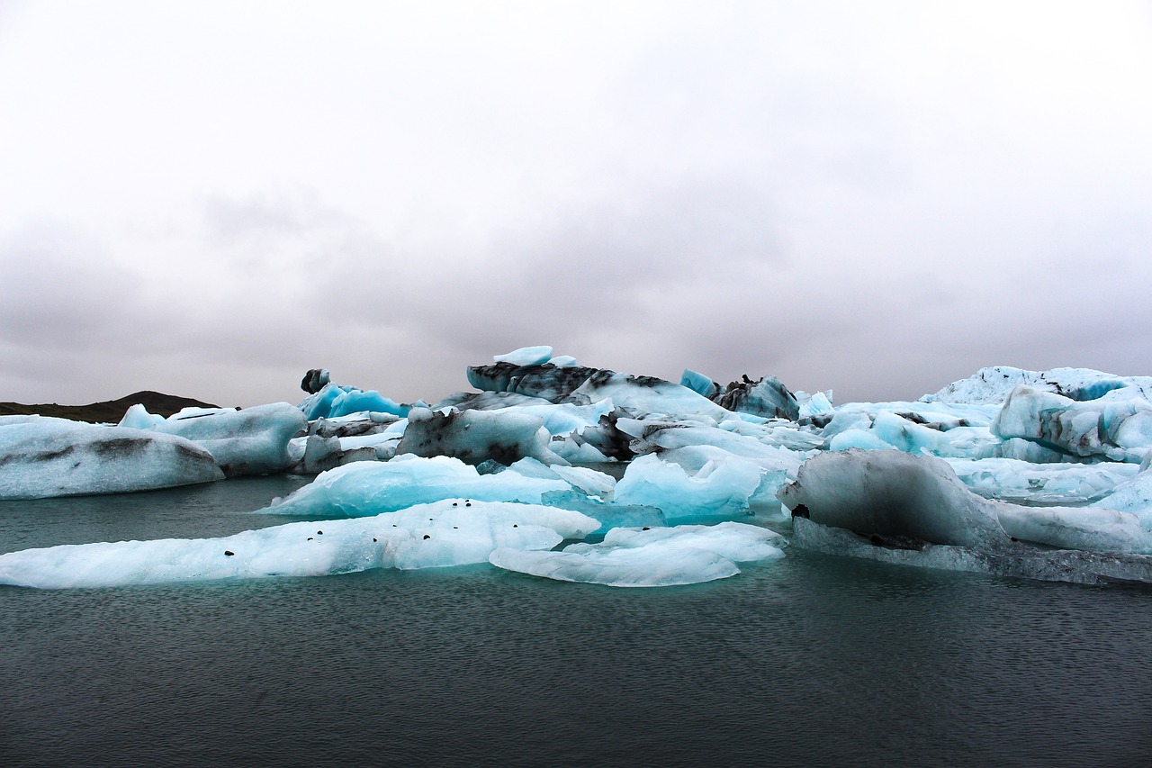 iceberg sea water free photo