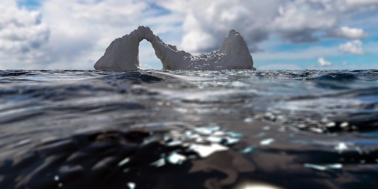 iceberg sea mer de glace free photo
