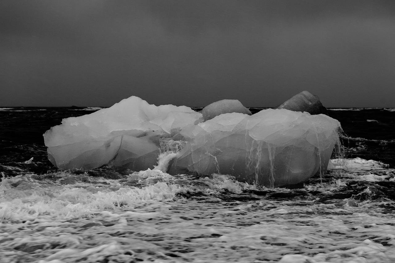 iceberg iceland floating ice free photo