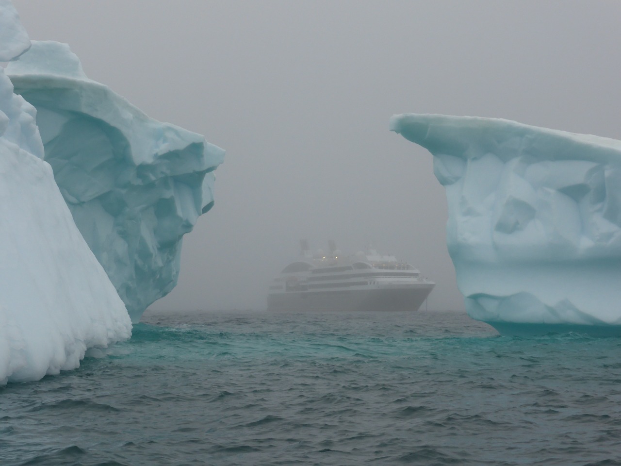 icebergs antarctica southern ocean free photo