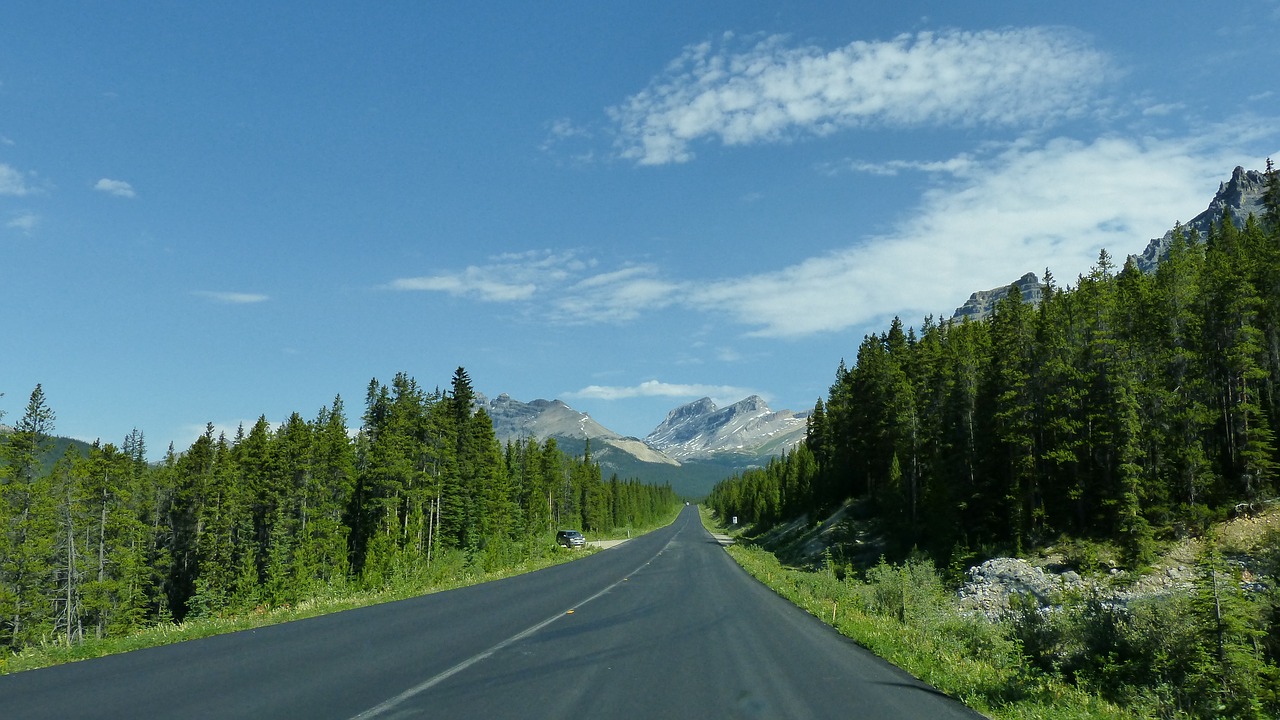 icefield parkway canada banff free photo