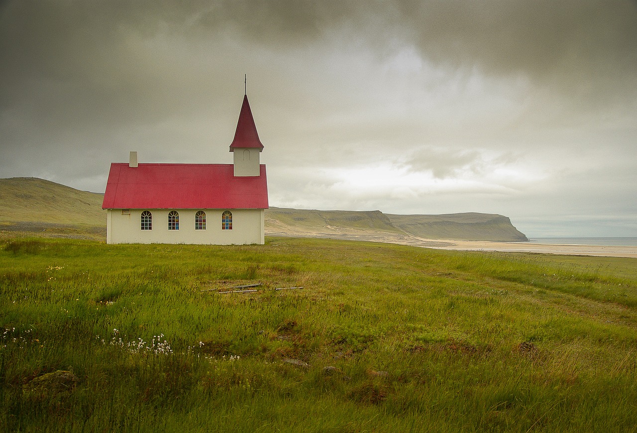 iceland breidavik church free photo