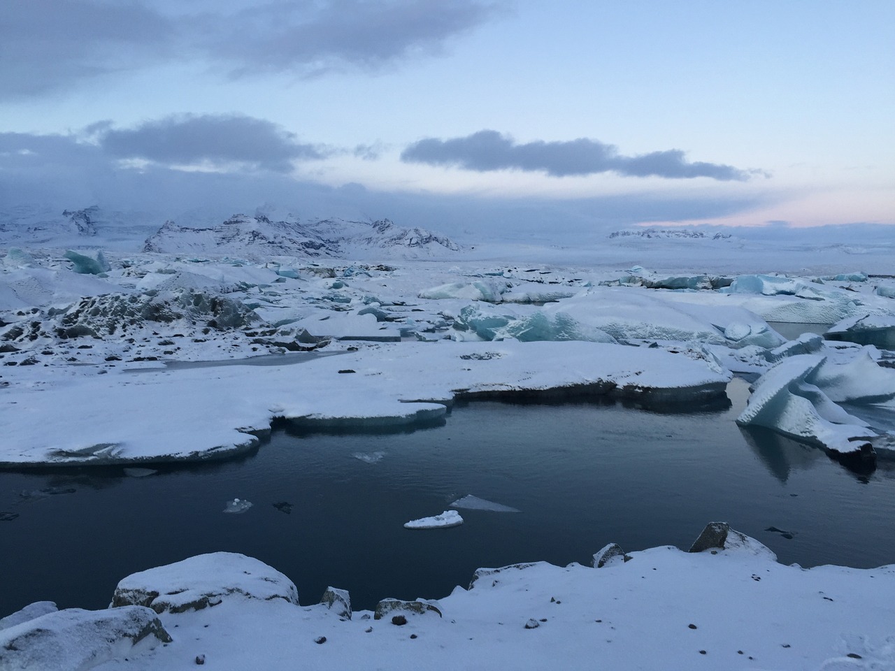 iceland tourism winter free photo