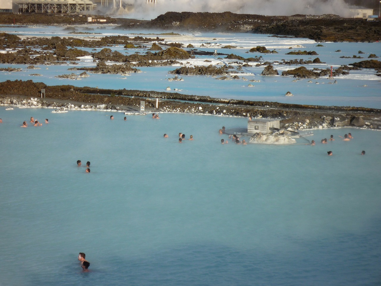 iceland nature blue lagoon free photo