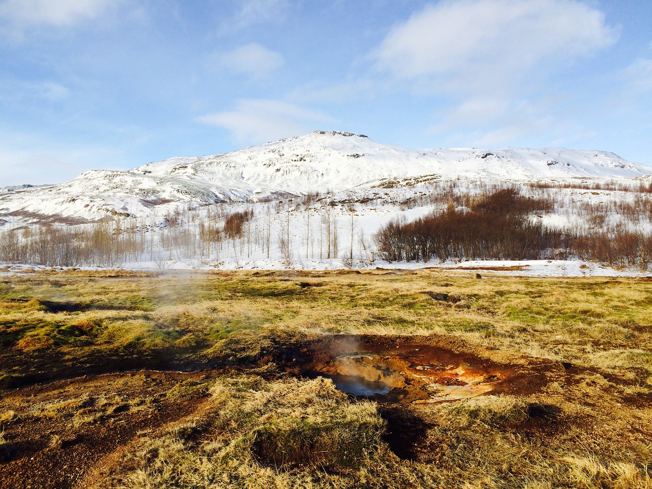 iceland geyser boiling free photo