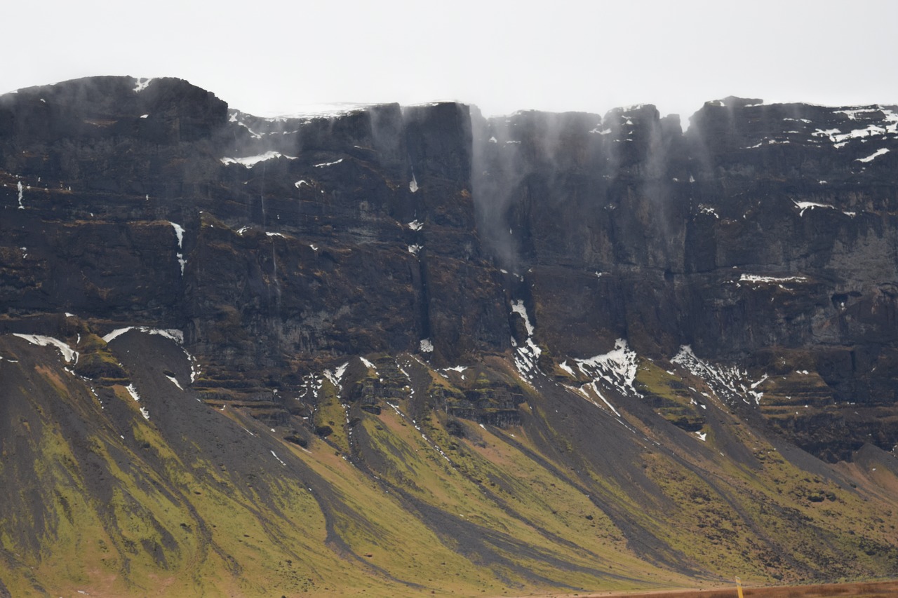 iceland mountain landscape free photo