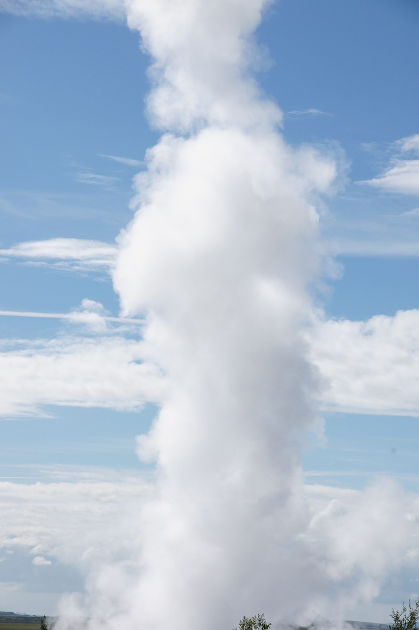 the great geyser water geysir free photo