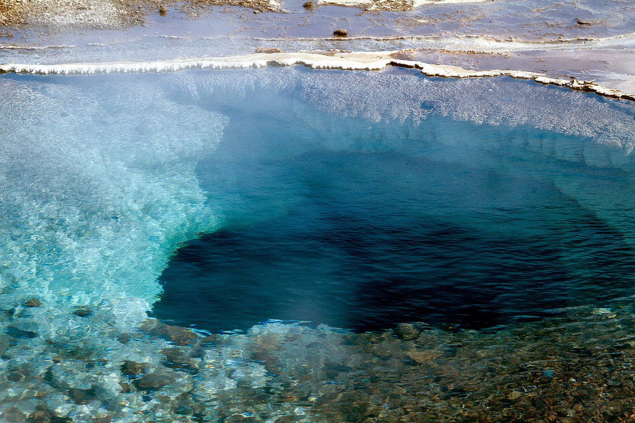 iceland volcanoes geyser free photo