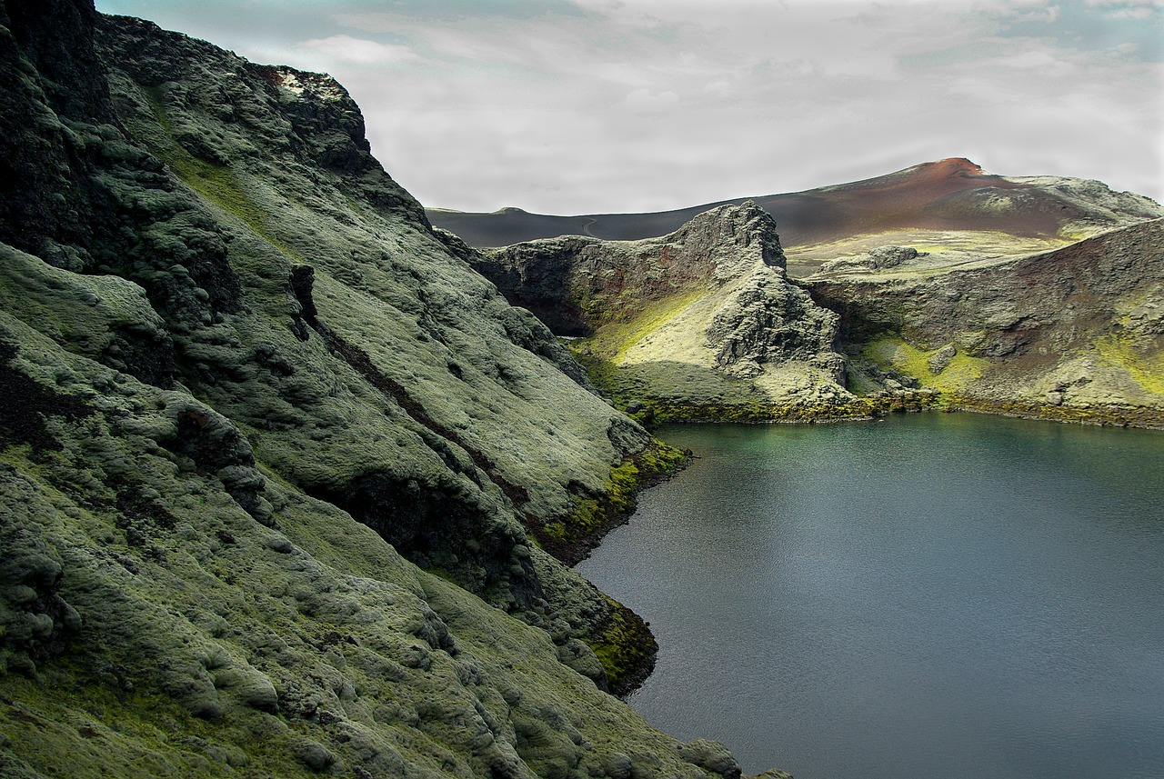 iceland laki lake free photo