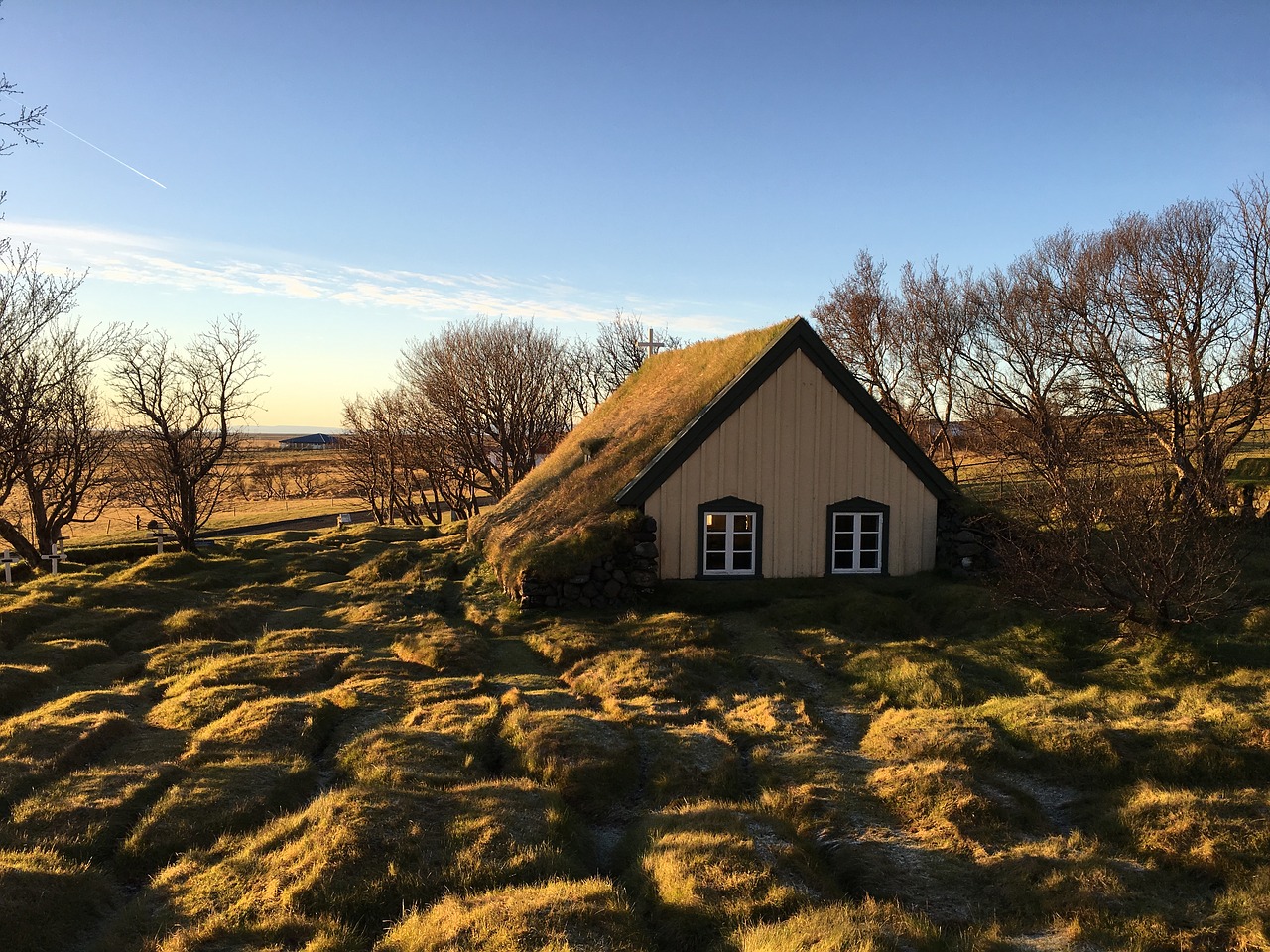 iceland church home free photo