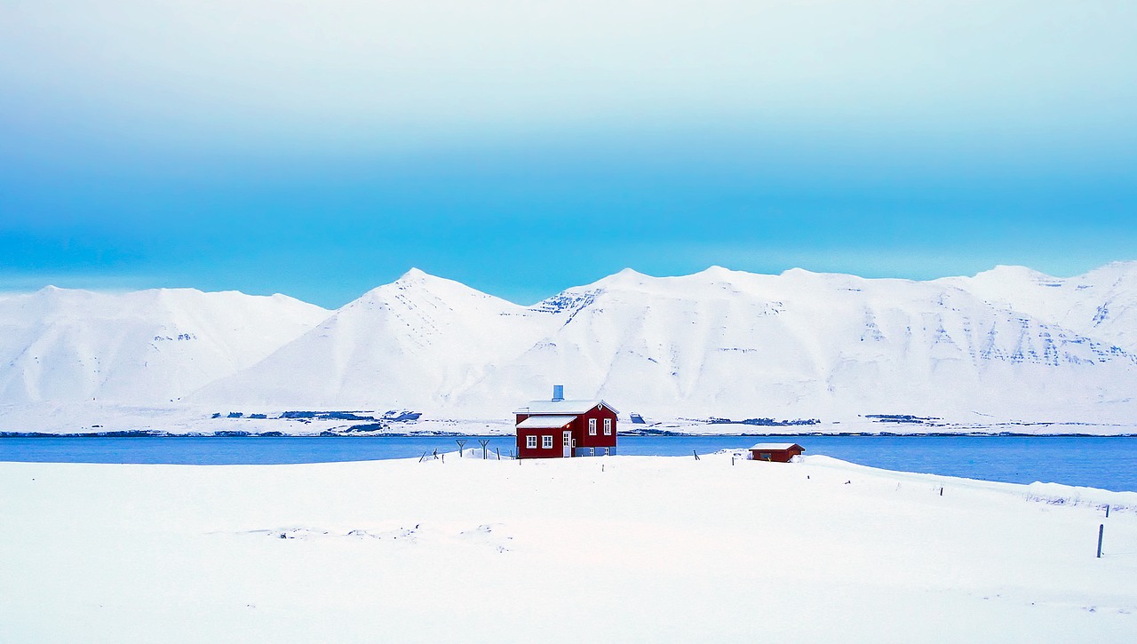 iceland panorama hut free photo