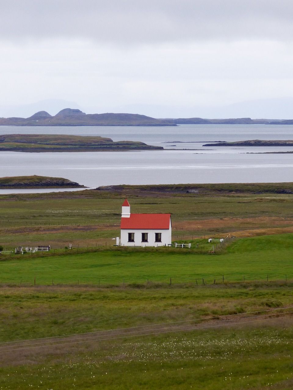 iceland church rural free photo