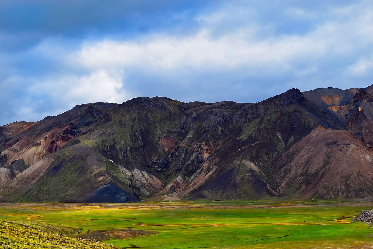 iceland mountains landscape free photo