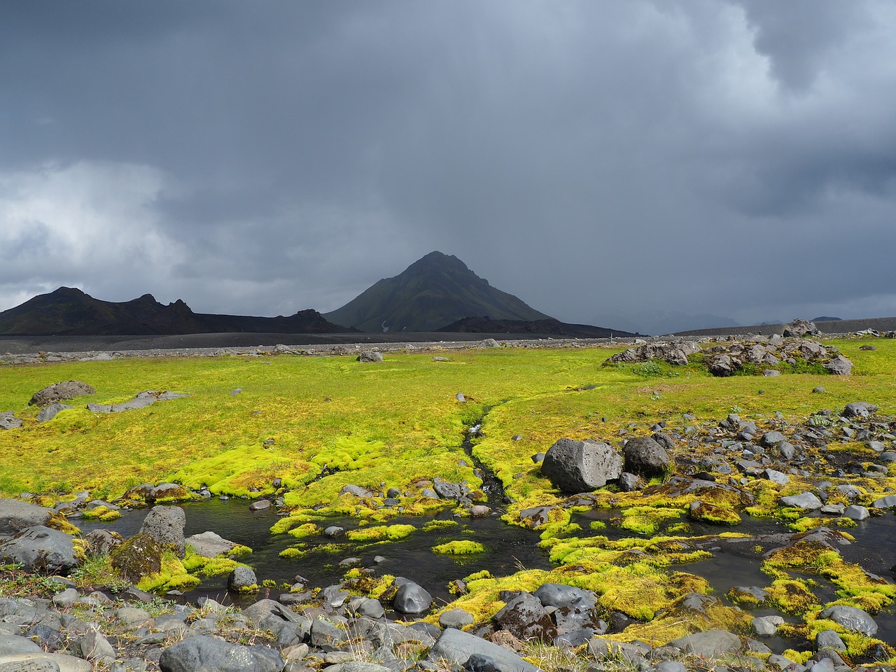 iceland nature landscape free photo