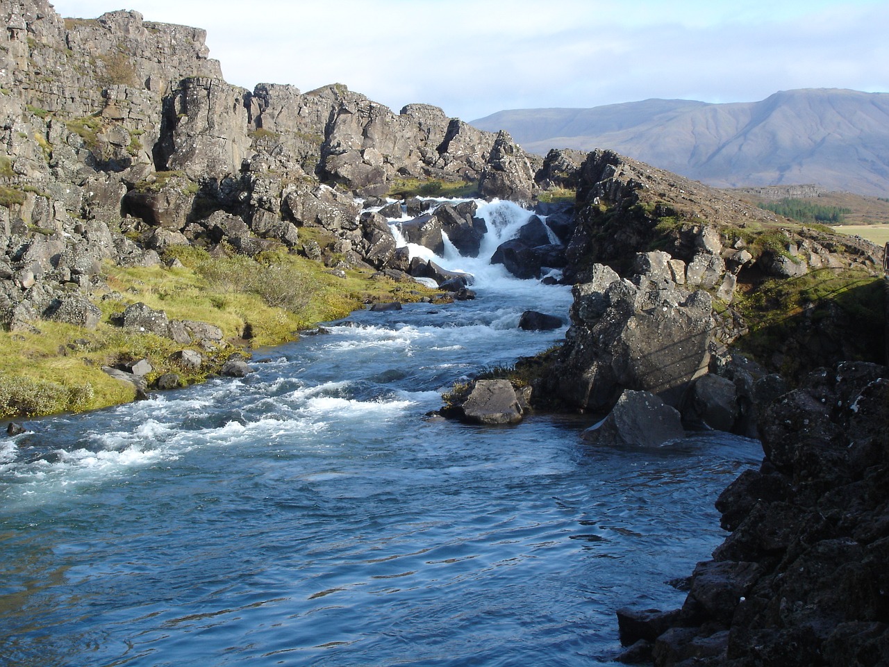 iceland water blue free photo