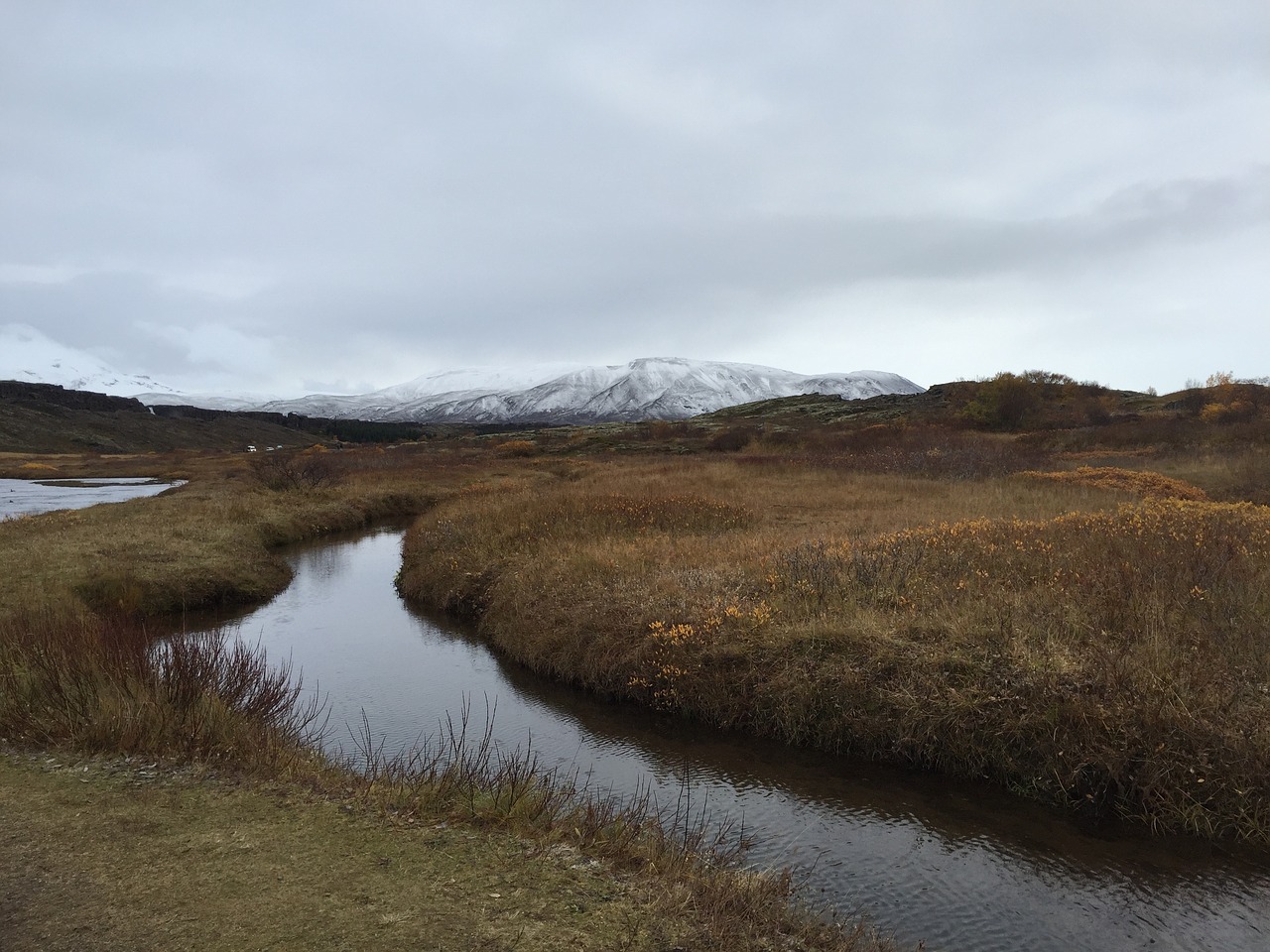 iceland the nature of the mountain free photo