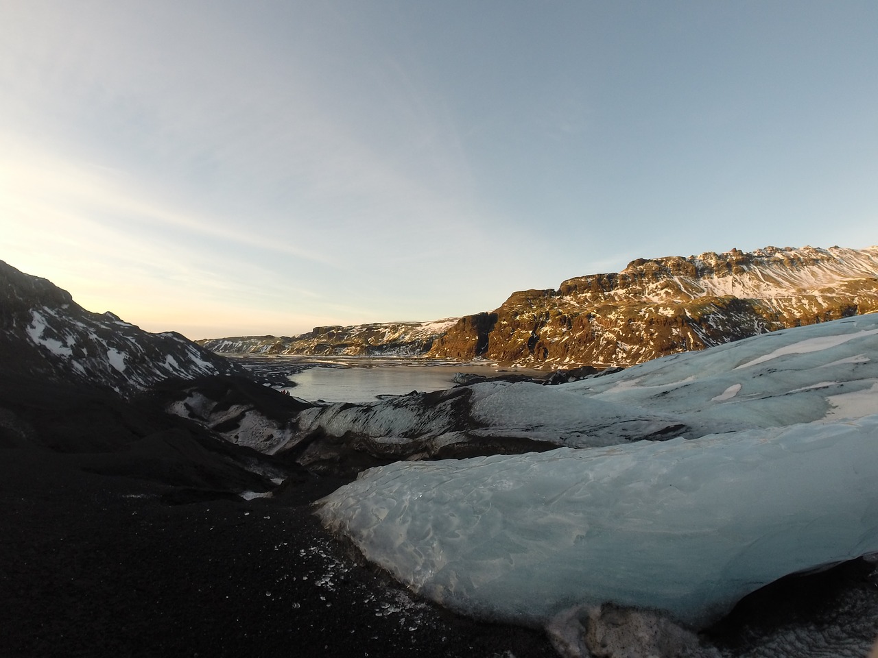 iceland glacier nature free photo