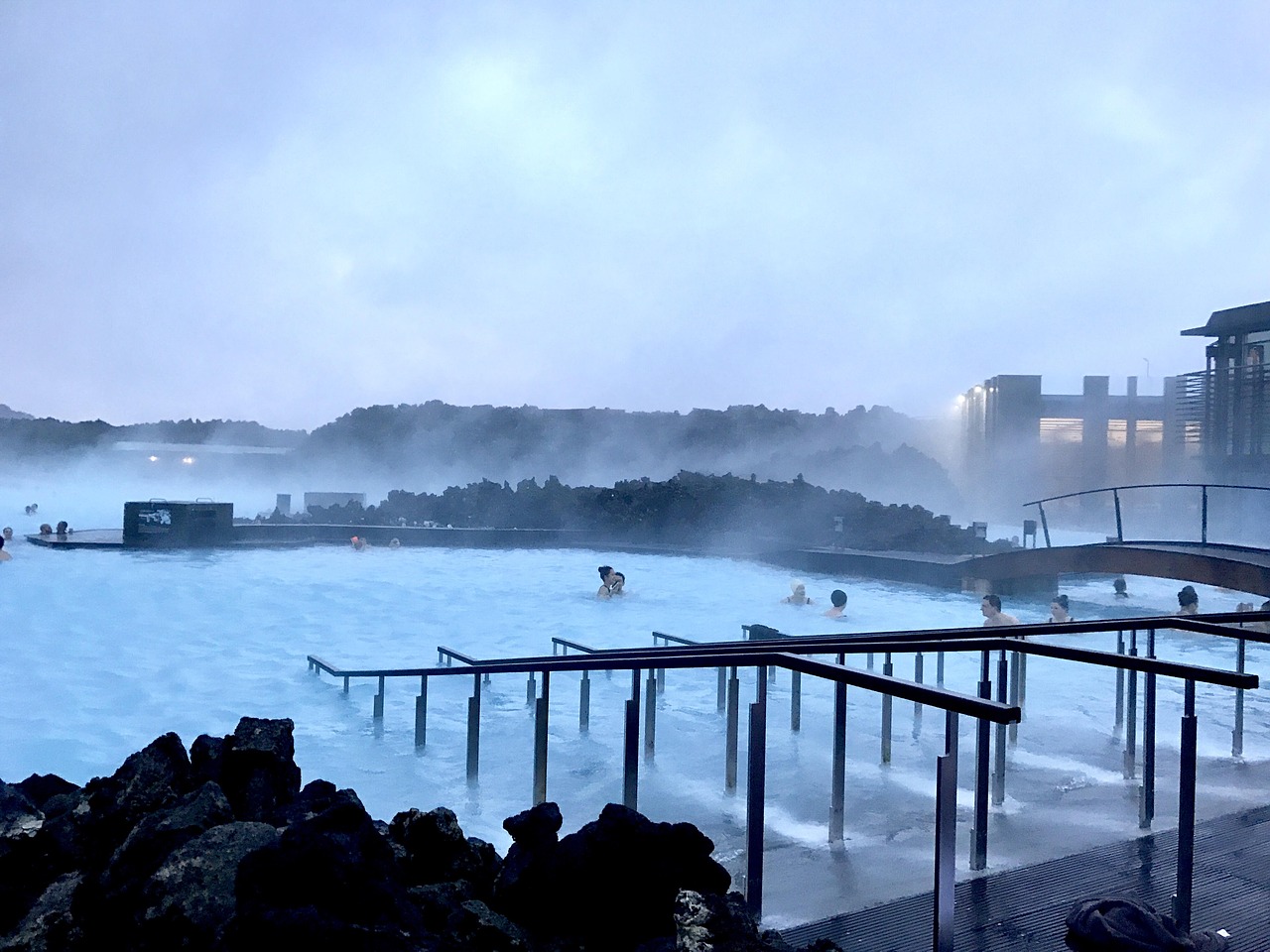 iceland blue lagoon tourism free photo