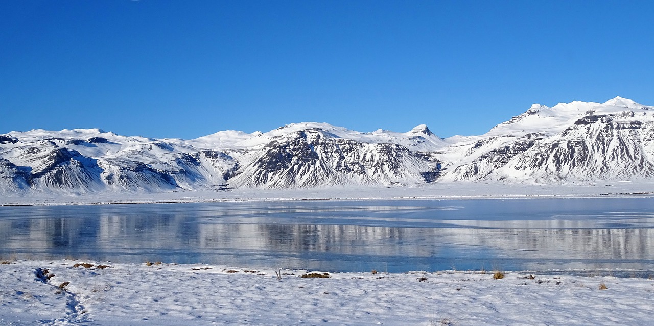 iceland reflections decor free photo