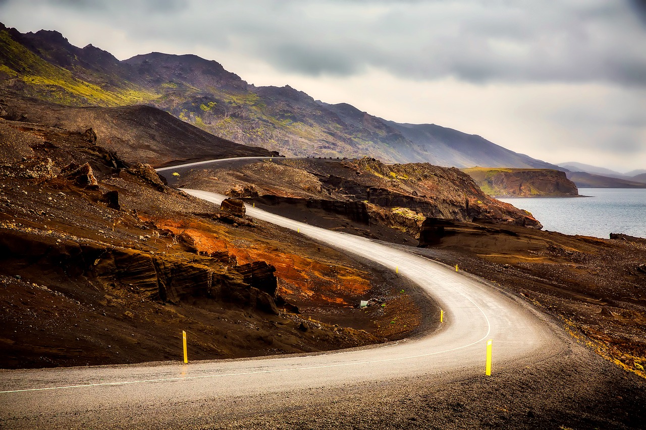 iceland landscape sky free photo