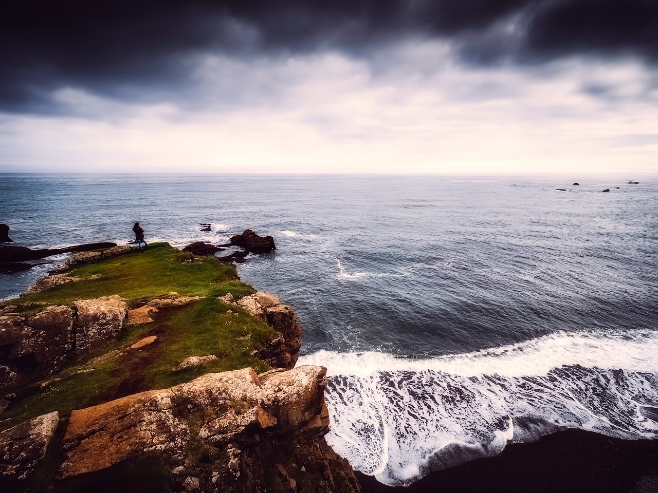 iceland sea ocean free photo