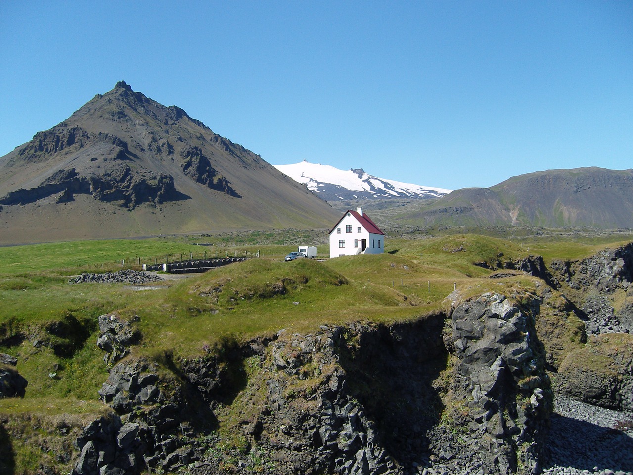 iceland glacier home free photo