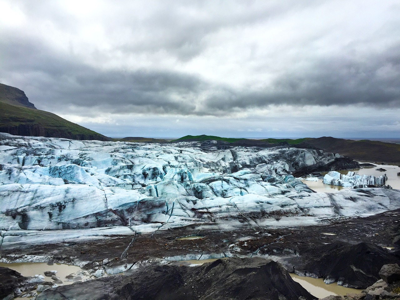 iceland iceberg lake free photo