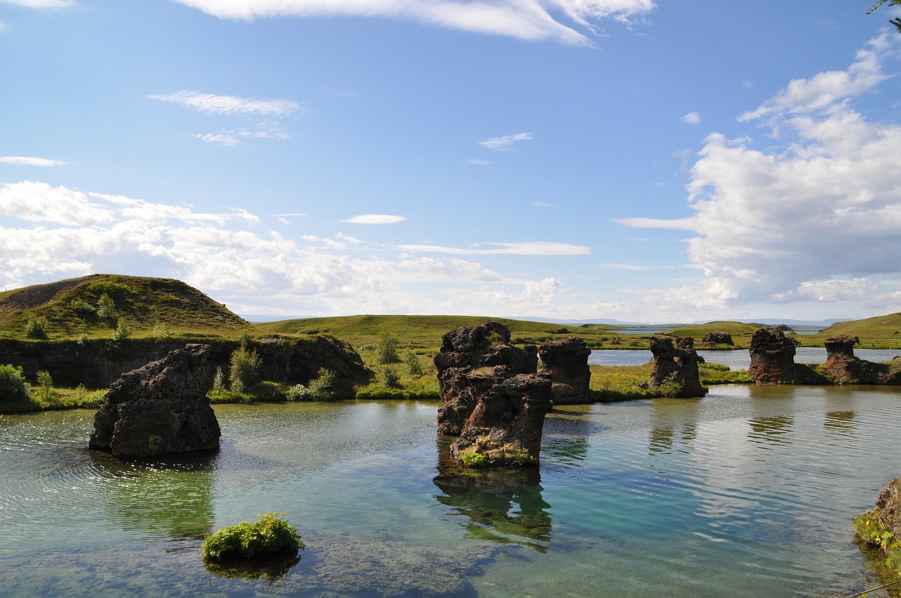 iceland höfði water free photo